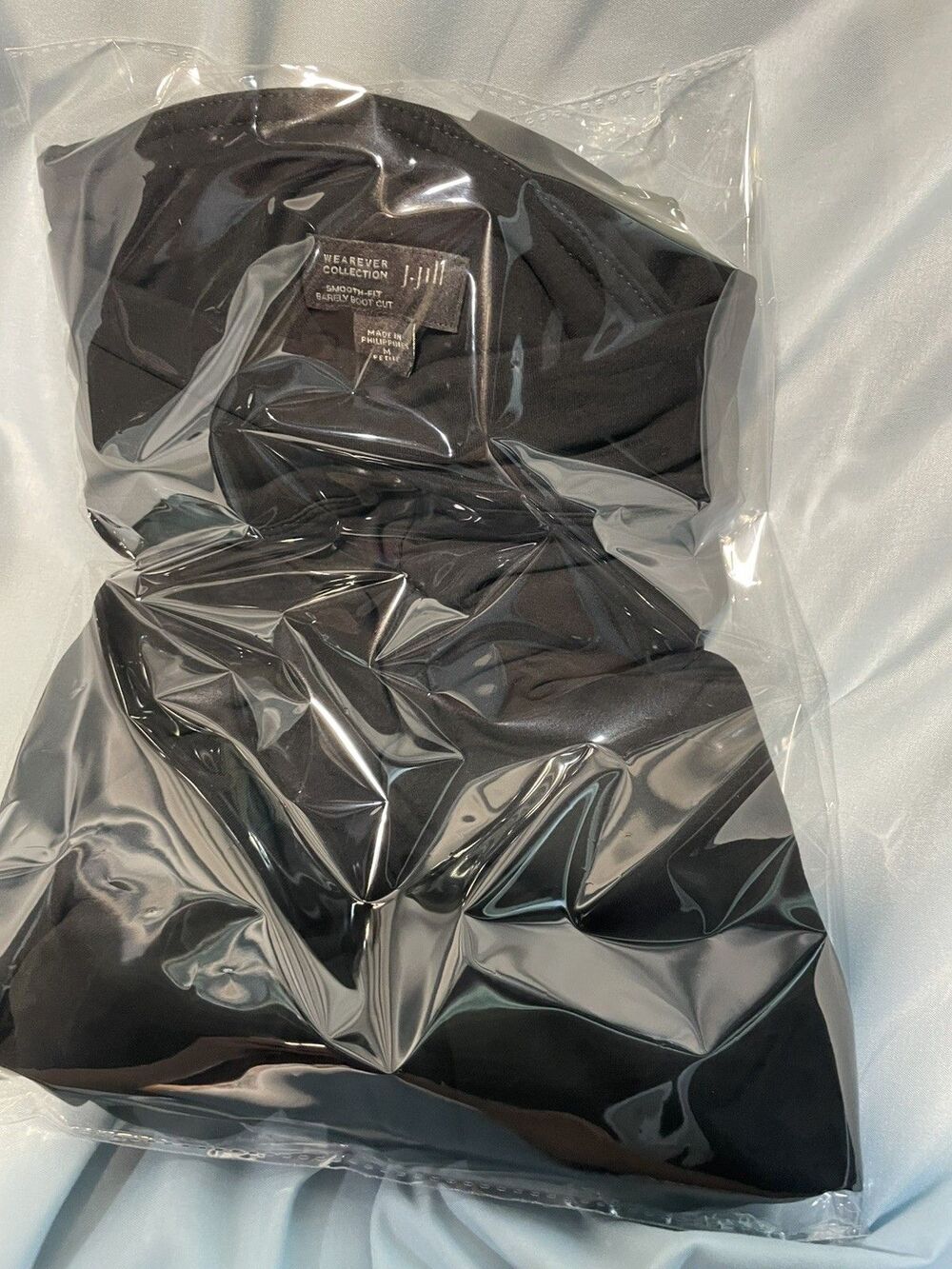 J. Jill Wearever Petite M Black Pants Smooth-Fit Barely Boot Cut NWOT Beautiful - Picture 12 of 16